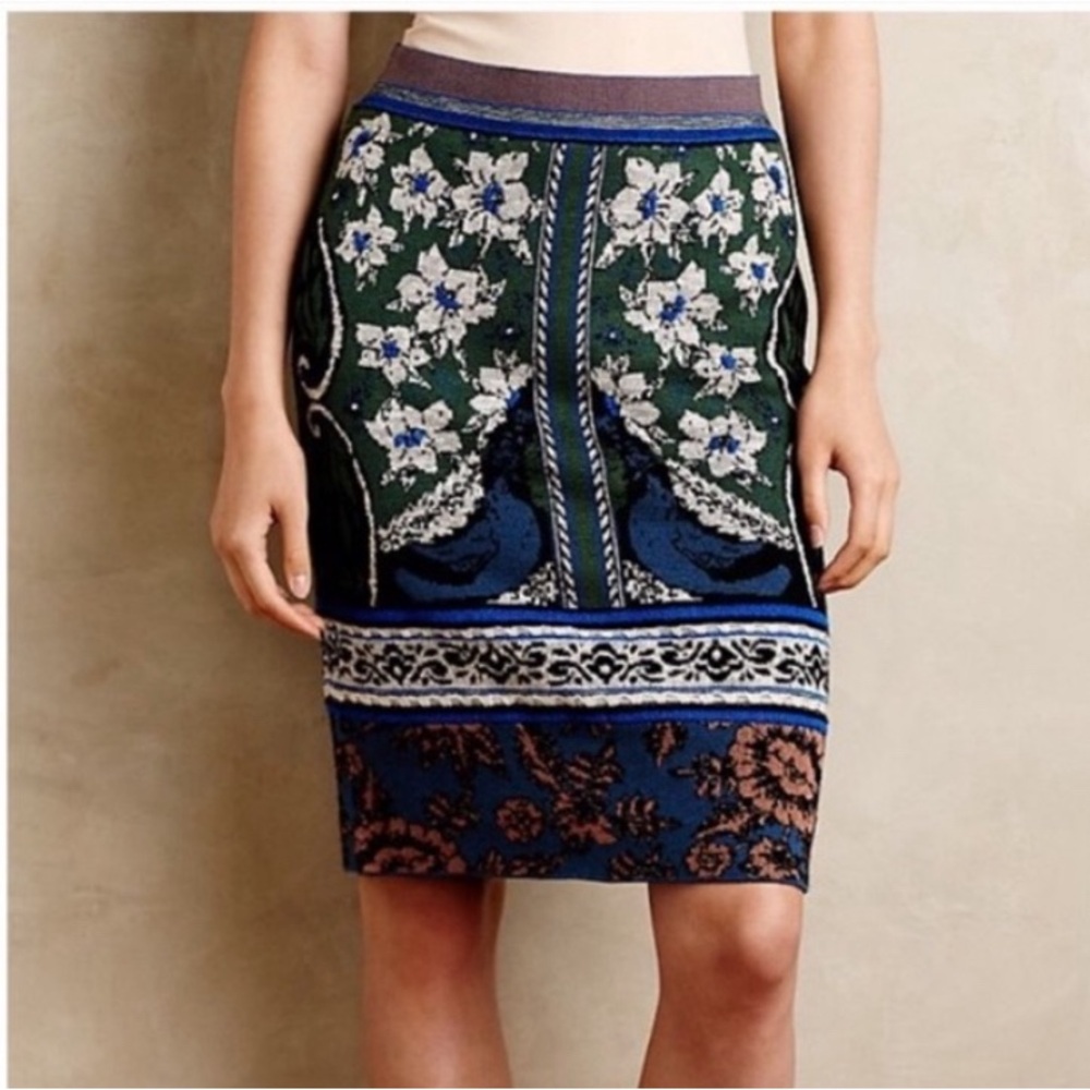 Moth Anthropologie pencil skirt